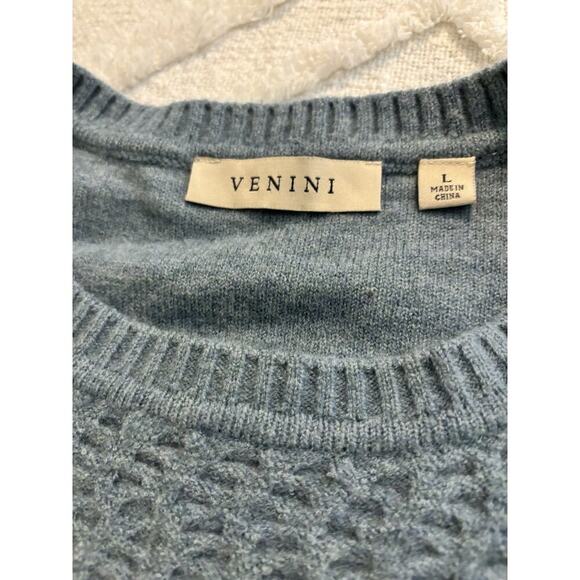 Venini Teal Blue Sweater Size L - Picture 2 of 5